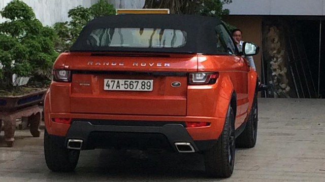 Range Rover Evoque mui trần biển 56789 của đại gia Đắk Lắk