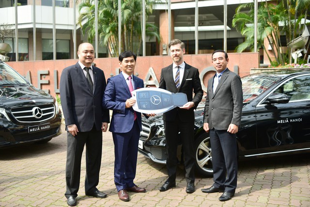 Khách sạn Melia Hà Nội đầu tư thêm xe sang Mercedes-Benz phục vụ du khách - Ảnh 4.