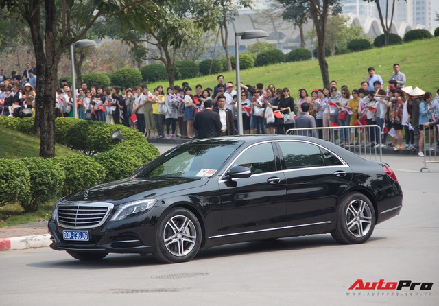 Cận cảnh dàn xe hùng hậu đón Tổng thống Hàn Quốc đến thăm Việt Nam - Ảnh 6.
