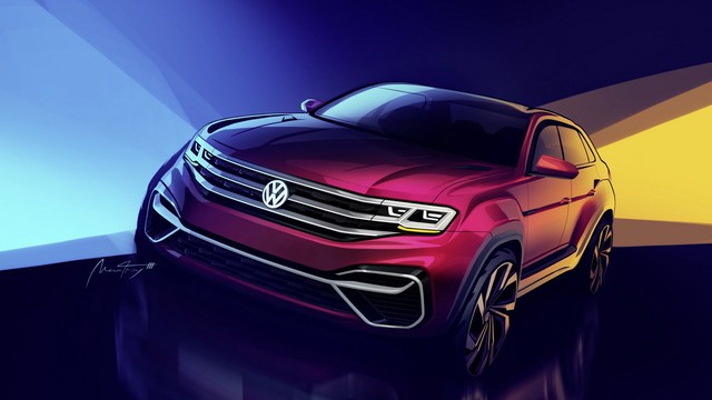 SUV 5 chỗ mới của Volkswagen nhá hàng lần cuối trước khi ra mắt