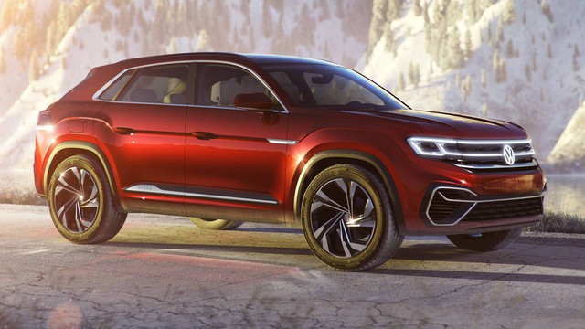 Volkswagen Atlas Cross Sport - Bản concept của mẫu SUV 5 chỗ hoàn toàn mới - Ảnh 1.