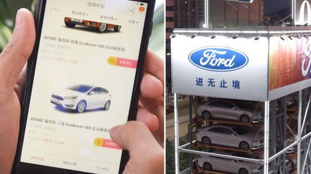 Alibaba bắt tay Ford ra mắt máy bán ô tô tự động, hoàn tất thủ tục mua bán chỉ trong 10 phút