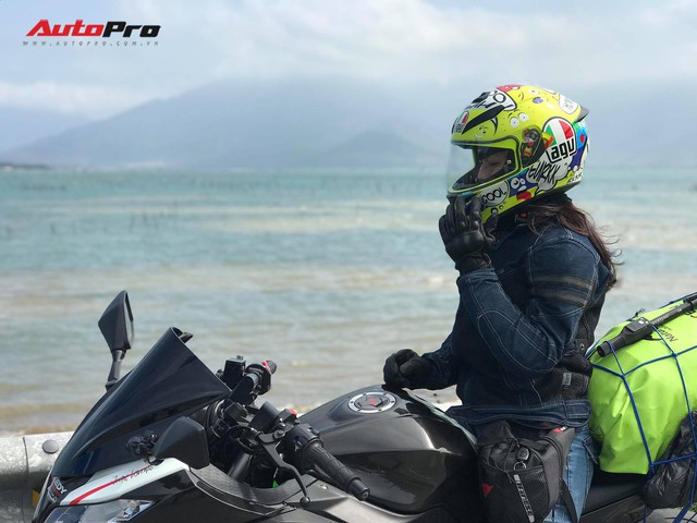 Nữ biker 8X chạy xuyên Việt trên Kawasaki Ninja 300: Đi để thử thách bản thân - Ảnh 3.