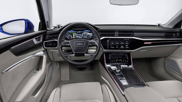 Rò rỉ nhiều hình ảnh thực tế Audi A6 2022: Nâng cấp khó đủ đe nẹt Mercedes-Benz E-Class - Ảnh 3.