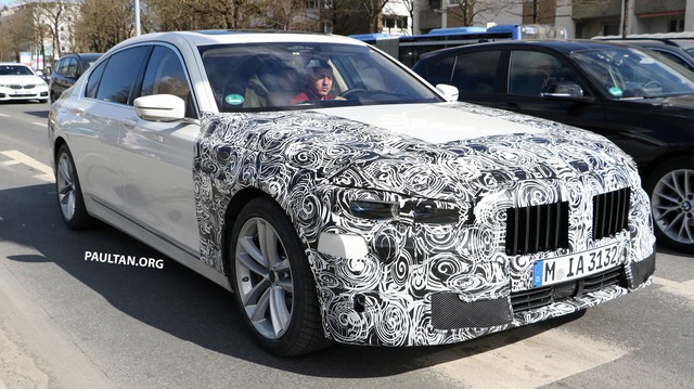 BMW 7-Series mới lộ diện: Lưới tản nhiệt hình quả thận đã thay đổi
