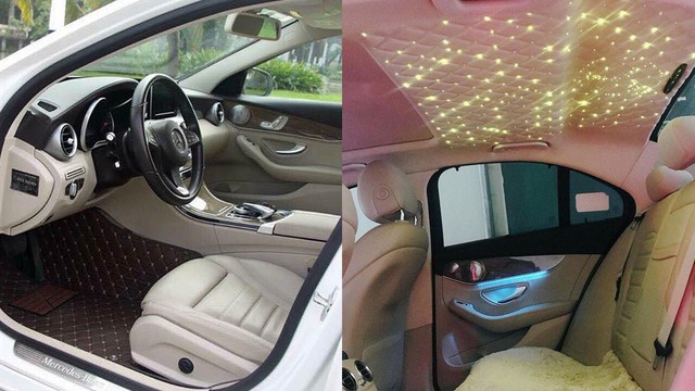 Mercedes-Benz C250 Exclusive 2015 độ trần sao kiểu Rolls-Royce được bán lại giá hơn 1,2 tỷ đồng