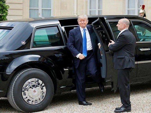 Siêu limousine Cadillac chống đạn mới của Tổng thống Trump chuẩn bị trình làng - Ảnh 3.