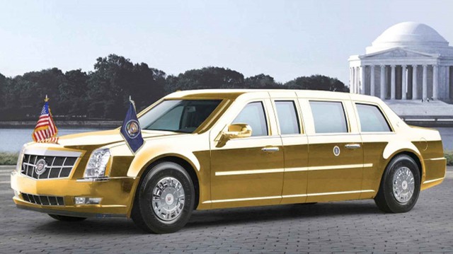 Siêu limousine Cadillac chống đạn mới của Tổng thống Trump chuẩn bị trình làng