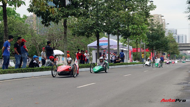 Xe tự chế của sinh viên Việt Nam đi được gần 587 km/lít xăng - Ảnh 1.