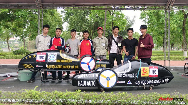 Xe tự chế của sinh viên Việt Nam đi được gần 587 km/lít xăng - Ảnh 2.