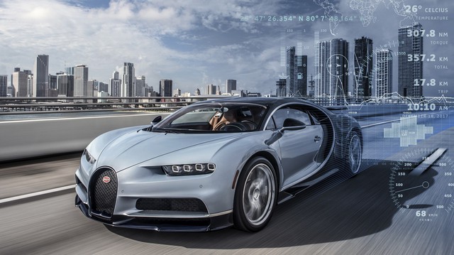 Siêu xe triệu đô Bugatti Chiron được giám sát như thế nào?