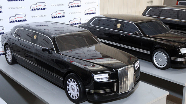 "Quái thú" limousine của ông Putin đã lộ diện, còn ông Trump phải đợi lâu nữa mới có xe mới