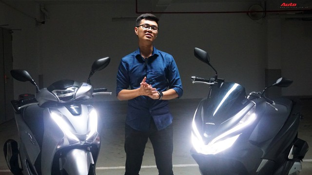 Cùng phân khúc xe ga Honda 150cc: Lựa chọn SH hay PCX?