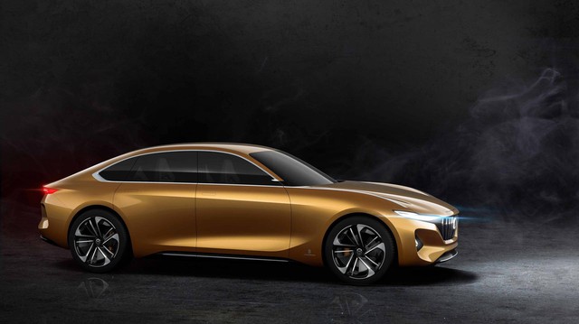 Pininfarina H500: Sedan châu Á, thiết kế châu Âu