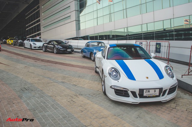 Dàn xe thể thao Porsche sặc sỡ như tắc kè hoa tụ tập tại Bangkok - Ảnh 26.