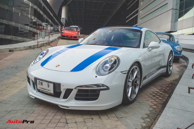 Dàn xe thể thao Porsche sặc sỡ như tắc kè hoa tụ tập tại Bangkok - Ảnh 23.
