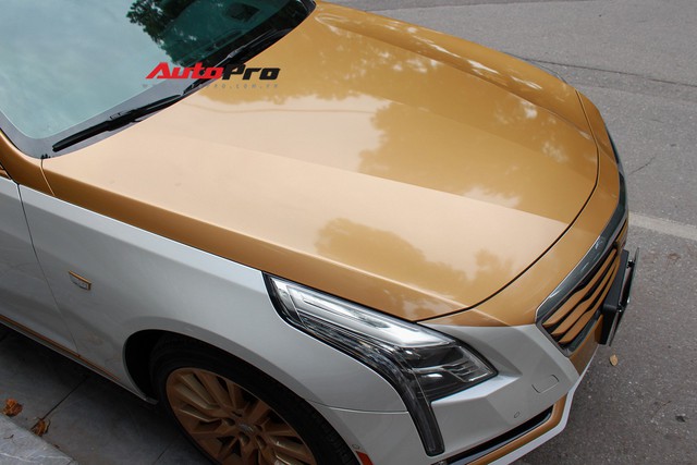 Cadillac CT6 Premium Luxury đổi màu phong cách dân chơi Dubai tại Hà Nội - Ảnh 7.