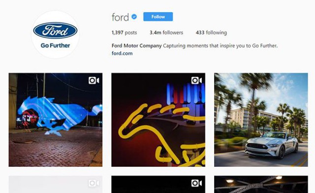 Trên Google, Ford là vua nhưng trên Instagram, hãng xe này mới là bá chủ - Ảnh 8.