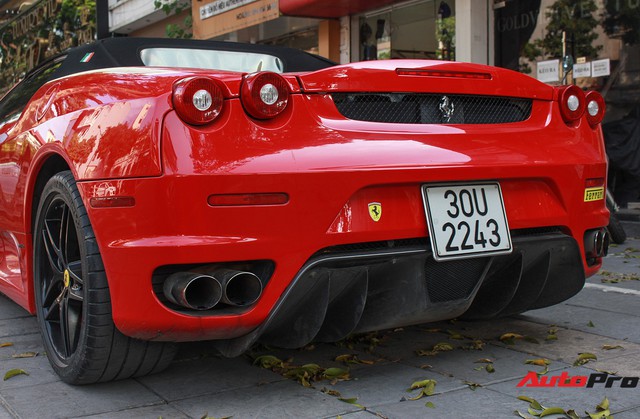 Siêu xe Ferrari F430 Spider vang bóng một thời tái xuất tại Hà Nội - Ảnh 19.