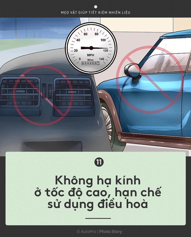 [Photo Story] Nắm được những nguyên tắc sau để lái xe ít hao xăng nhất - Ảnh 11.