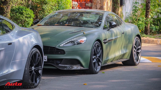 Ông chủ cafe Trung Nguyên phá cách với Aston Martin Vanquish hàng hiếm màu lạ