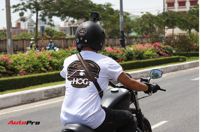 Chùm ảnh hơn 100 xe Harley-Davidson diễu hành, vượt đèo Hải Vân - Ảnh 5.