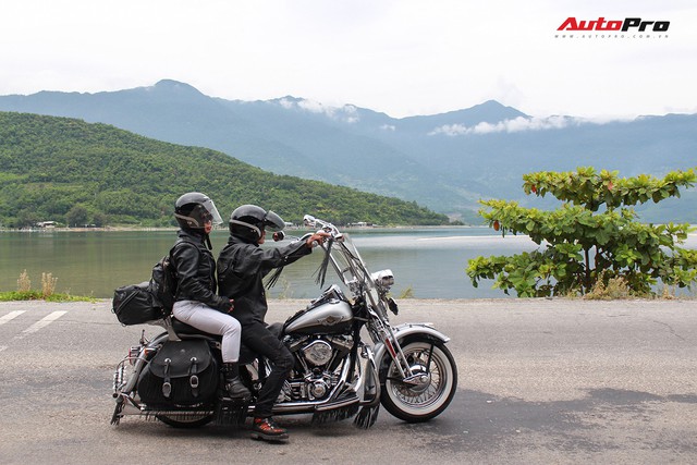 Chùm ảnh hơn 100 xe Harley-Davidson diễu hành, vượt đèo Hải Vân - Ảnh 36.
