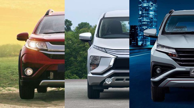 Cuộc đua mới trên thị trường xe nhập là đây: Honda BR-V, Mitsubishi Xpander và Toyota Rush
