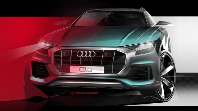 SUV chủ lực Audi Q8 chính thức lộ diện: Phá vỡ giới hạn thiết kế an toàn