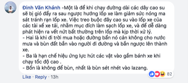 Tóm lại, bó chun buộc trên xe tải để làm gì? - Ảnh 3.