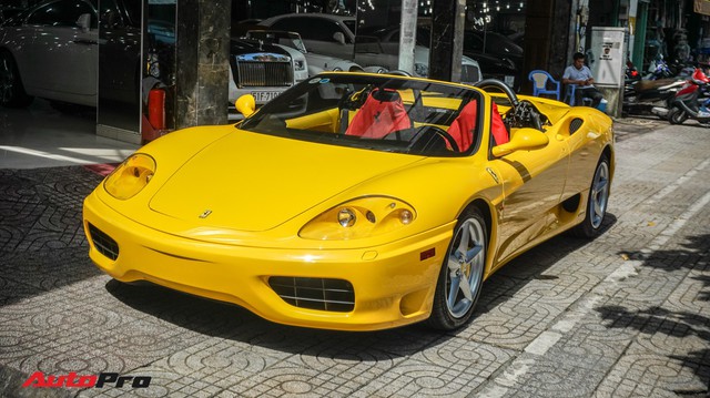 Hàng hiếm Ferrari F360 Spider “hồi sinh” dưới bàn tay dân chơi siêu xe Sài Gòn