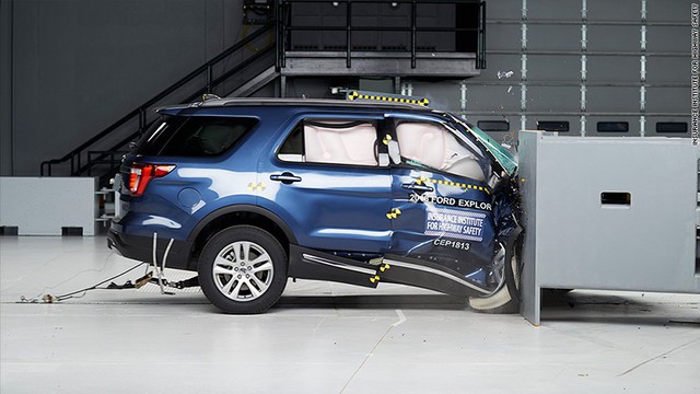 Ford Explorer bị chấm điểm siêu tồi trong bài thử va chạm, thua xa Kia Sorento