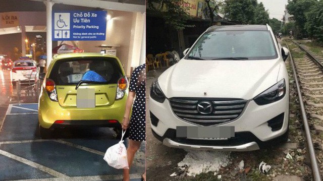 Cách đỗ xe của 4 tài xế khiến nhiều người lắc đầu, thở dài