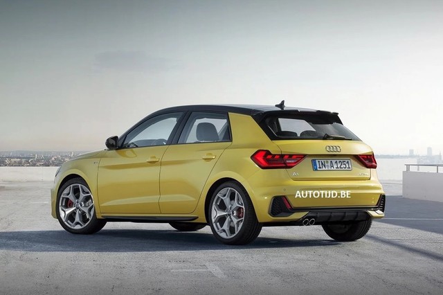 Rò rỉ những hình ảnh chính thức đầu tiên của Audi A1 2019 - Ảnh 3.
