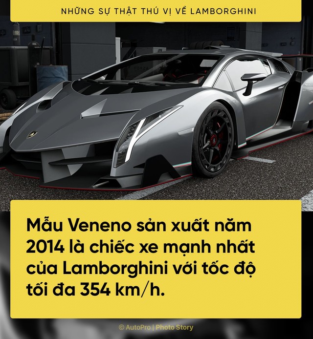 [Photo Story] 10 điểm thú vị ai cũng cần biết về Lamborghini - Ảnh 4.