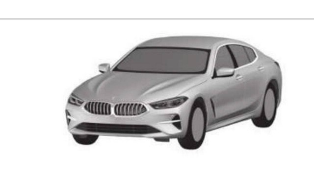 Vừa mới ra mắt, BMW 8-Series đã lộ ảnh đăng ký bản quyền mui trần và Gran Coupe - Ảnh 1.