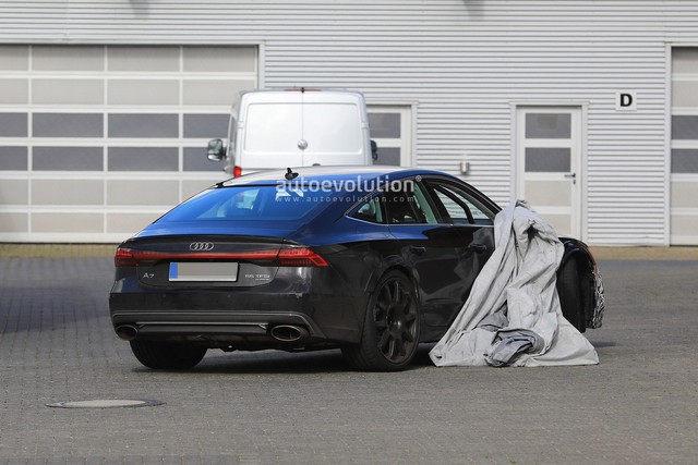 Audi mang RS7 Sportback 2019 mới tới Nurburgring chạy thử - Ảnh 4. Audi mang RS7 Sportback 2019 mới tới Nurburgring chạy thử - Ảnh 4.