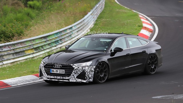 Audi mang RS7 Sportback 2019 mới tới Nurburgring chạy thử