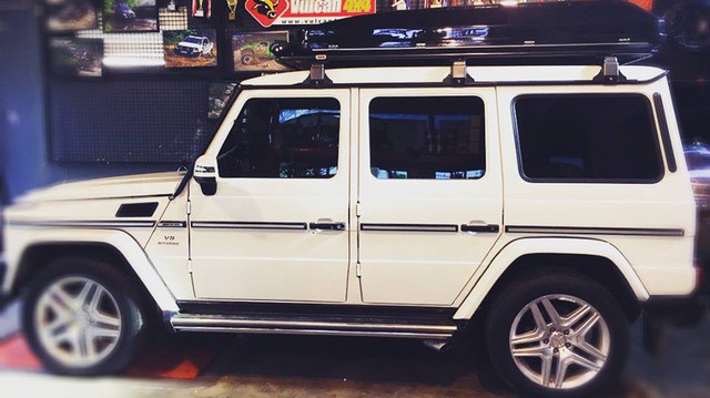 Mercedes-Benz G63 AMG của ông chủ cà phê Trung Nguyên được độ đồ dã ngoại chuyên dụng trị giá cả trăm triệu đồng
