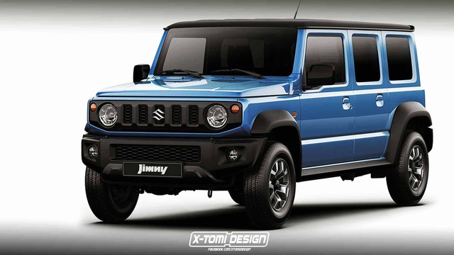 Thêm ảnh vui về Suzuki Jimny hóa bán tải, SUV 4 cửa - Ảnh 2.