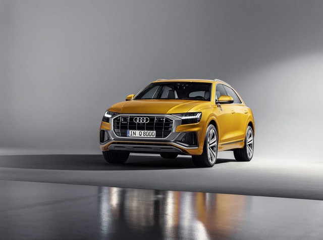 SUV chủ lực Audi Q8 lộ ảnh nóng ngay trước giờ ra mắt - Ảnh 1. SUV chủ lực Audi Q8 lộ ảnh nóng ngay trước giờ ra mắt - Ảnh 1.