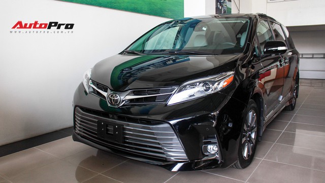 Chi tiết Toyota Sienna Limited 2018 giá 4 tỷ đồng vừa về Việt Nam