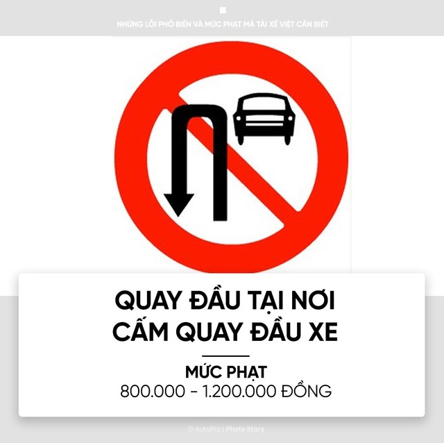 [Photo Story] Những lỗi phổ biến và mức phạt mà tài xế Việt cần biết - Ảnh 6.