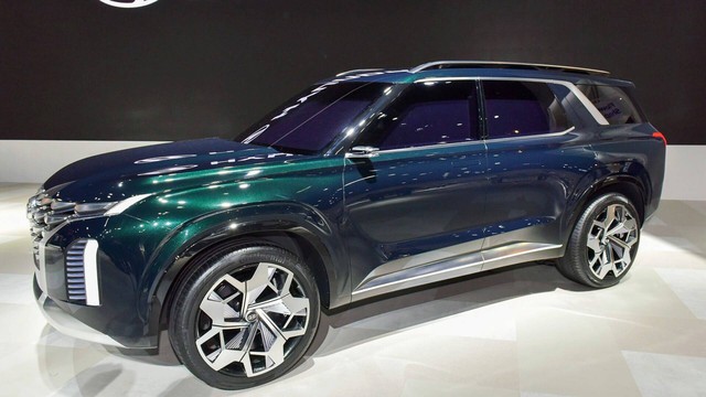 Hyundai giới thiệu SUV 7 chỗ lớn hơn Santa Fe, cạnh tranh Toyota Prado - Ảnh 5. Hyundai giới thiệu SUV 7 chỗ lớn hơn Santa Fe, cạnh tranh Toyota Prado - Ảnh 5.