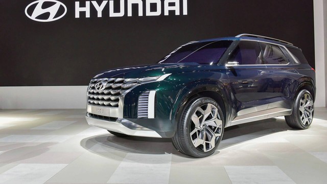 Hyundai giới thiệu SUV 7 chỗ lớn hơn Santa Fe, cạnh tranh Toyota Prado - Ảnh 1. Hyundai giới thiệu SUV 7 chỗ lớn hơn Santa Fe, cạnh tranh Toyota Prado - Ảnh 1.