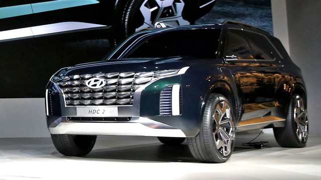 Hyundai giới thiệu SUV 7 chỗ lớn hơn Santa Fe, cạnh tranh Toyota Prado