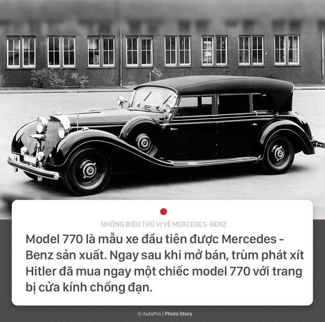 [Photo Story] 10 điều thú vị về Mercedes-Benz: trùm phát xít Hitler là một trong những khách hàng đầu tiên - Ảnh 2.