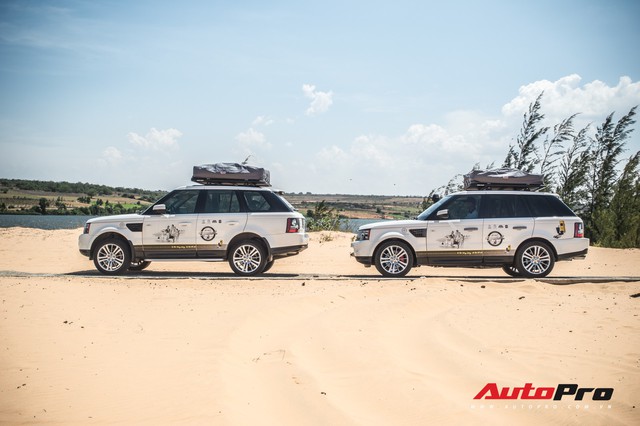 Dàn Range Rover của ông chủ cafe Trung Nguyên trổ tài offroad tại Bàu Trắng trong hành trình xuyên Việt - Ảnh 6. Dàn Range Rover của ông chủ cafe Trung Nguyên trổ tài offroad tại Bàu Trắng trong hành trình xuyên Việt - Ảnh 6.