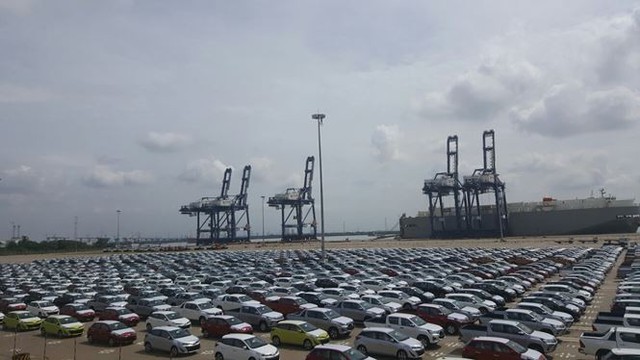 Loạt xe miễn thuế của Toyota và Mitsubishi cập cảng Hiệp Phước  - Ảnh 4.