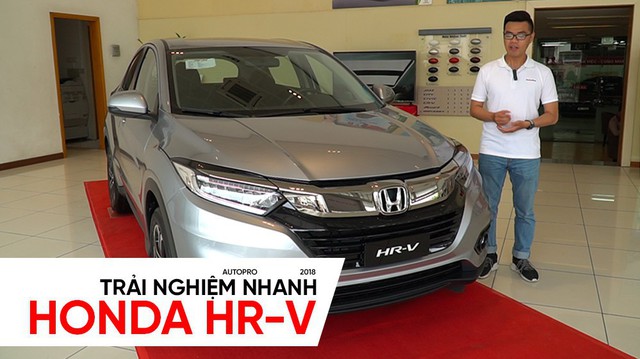 Trải nghiệm nhanh Honda HR-V vừa về đại lý, đấu Ford EcoSport bằng giá dưới 900 triệu đồng